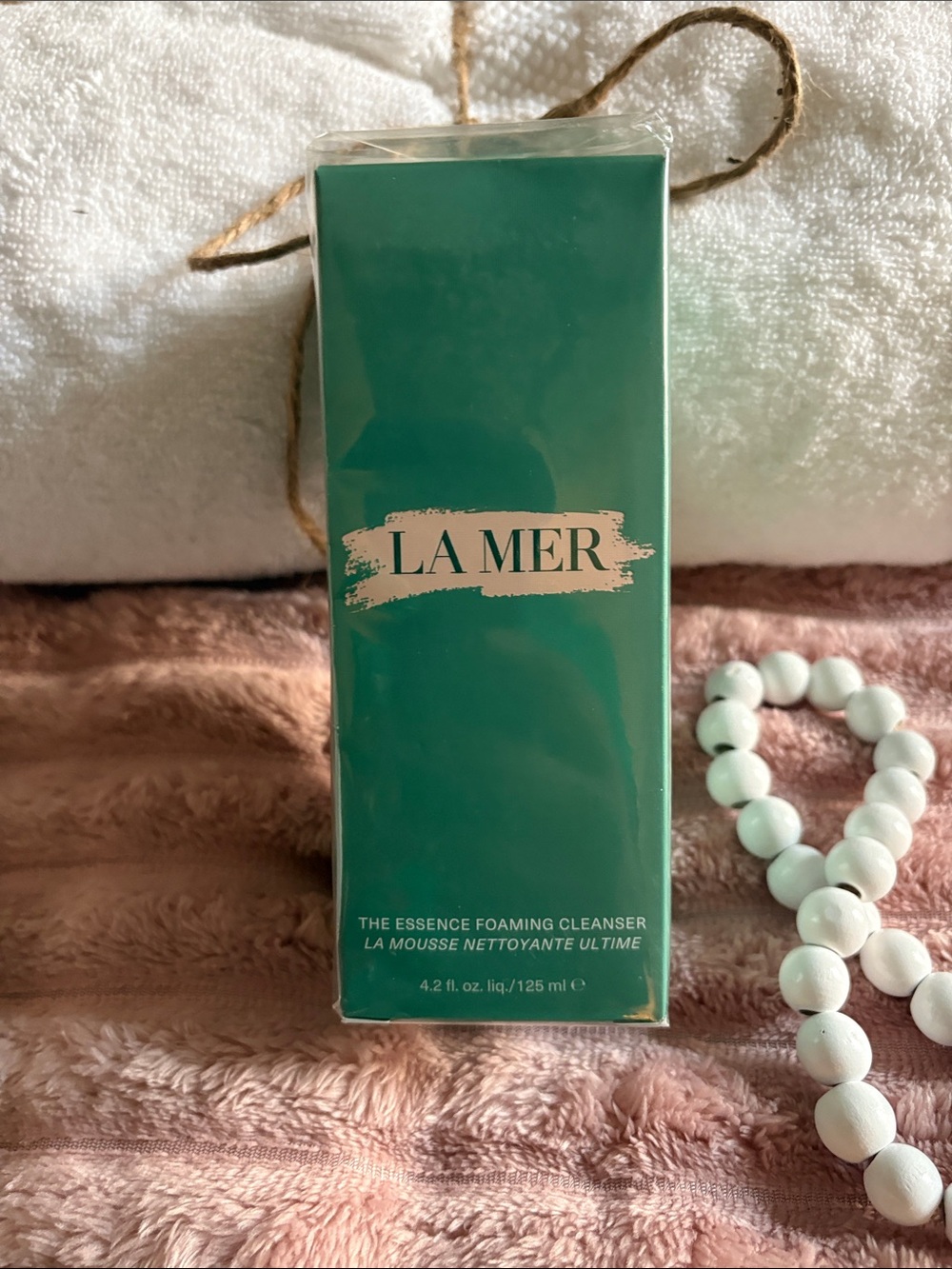 NIB La Mer The Essence Foaming Cleanser 4.2 oz / 125 ml (Full Size)
